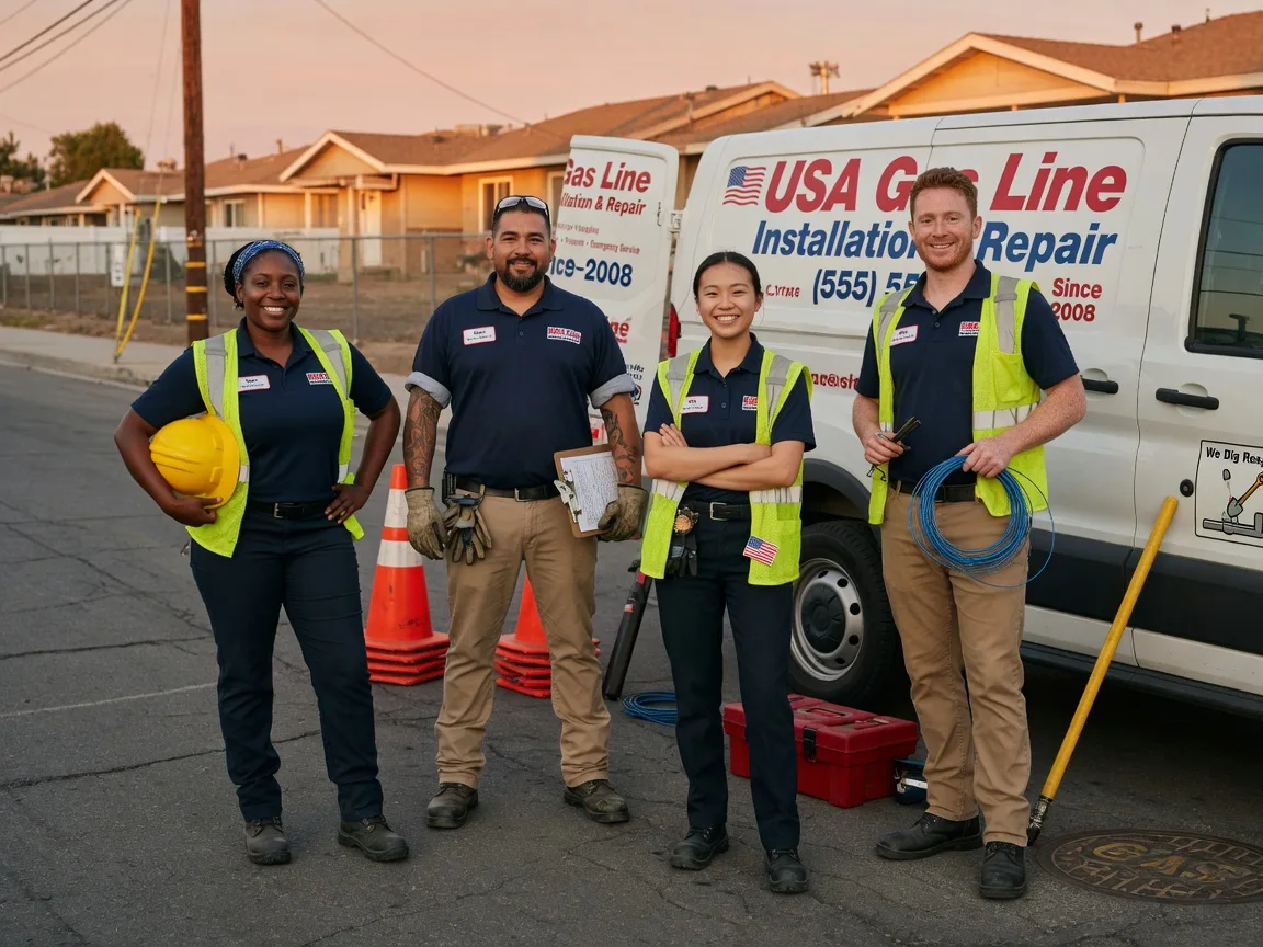 Gas Line Installation company in Riga, MI